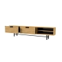 Szafka RTV-60 Drewno Lite Dąb Loft Lakier Rozmiary od 100 cm do 200 cm PREMIUM
